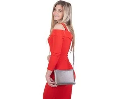Segali Moteriška odinė crossbody rankinė A6C plata vieja