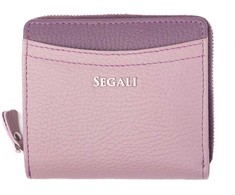 Segali Moteriška odinė piniginė 7544 B orchidėja/rožė