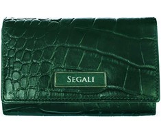 Segali Moteriška odinė piniginė 910 19 704 žalia