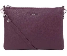 Segali Dámská kožená crossbody kabelka A6C marshala