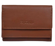 Segali Women´s leather wallet 1756 cognac