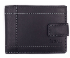 Segali Men´s leather wallet 7515L juodas