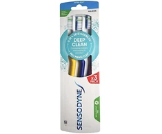 Sensodyne Deep Clean Extra Soft dantų šepetėlis, 3 vnt.