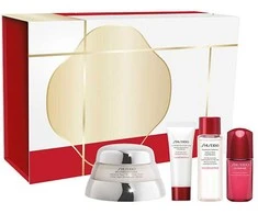„Shiseido Time Fighting Ritual“ kompleksinis senėjimą stabdantis kremas 50 ml + valomosios putos 5 ml + veido losjonas 7 ml + senėjimą stabdantis serumas 10 ml