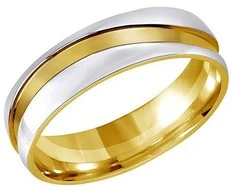Silvego Plieninis vestuvinis žiedas vyrams MARIAGE RRC2050-M