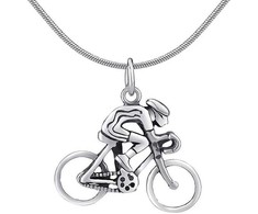 Silvego Sidabrinis pendant Cyclist PRMP14191