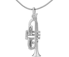 Silvego Sidabrinis Pendant Tube - Trumpet PRM13004