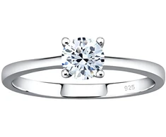 Silvego Sidabrinis žiedas MADISON su Swarovski cirkoniu JJJR2339sw