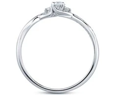 Silvego Sidabrinis žiedas su Swarovski kristalais, dydis: 59 (FNJR085sw)