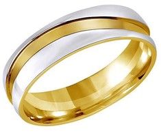 Silvego Plieninis vestuvinis žiedas vyrams MARIAGE RRC2050-M