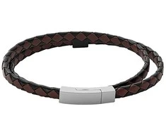 Skagen Double leather bracelet for men Hulsten SKJM0185998