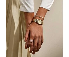 Skagen Auksuota širdies formos apyrankė Anja Hearts SKJ5010710