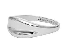 Skagen Modern steel ring for women Anja Pebble SKJ1850040