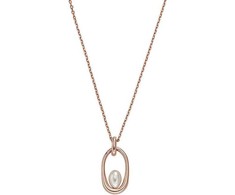 Skagen Timeless bronze pakabukas with Agnethe pearl SKJ1749791