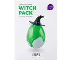 SKIN1004 Zombie Beauty valomoji ir lyginamoji veido kaukė (Witch Pack Renewal) 16 x 4 g