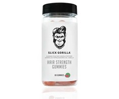 „Slick Gorilla“ vitaminų meškiukai plaukų stiprinimui, 60 vnt.
