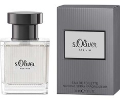 s.Oliver For Him EDT tualetinis vanduo vyrams, 30 ml