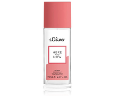 s.Oliver Natūralus purškiamas dezodorantas Here and Now Woman 75ml