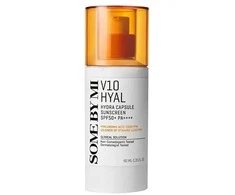 „Some By Mi“ – „V10 Hyal Hydra“ kapsulinis apsauginis kremas nuo saulės su SPF50+ ir PA++++ – 40 ml