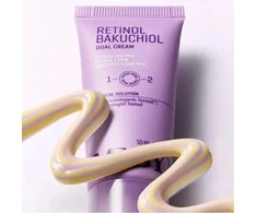 SOME BY MI Retinol Bakuchiol Dual Kreminis - dvigubos formulės kremas su retinoliu ir bakuchiolu, 50 ml