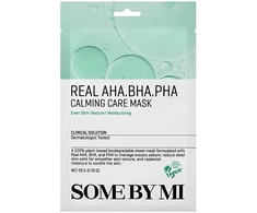 Some By Mi Raminančių veido kaukių rinkinys Real AHA-BHA-PHA (Calming Care Mask) 20 x 20 g