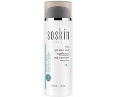 Soskin Paris Odos, linkusios į spuogus, profilaktika ir gydymas (Stop Imperfection Moisturizer) 50 ml