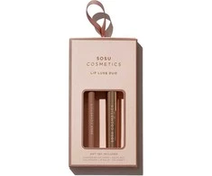 SOSU Cosmetics dovanų rinkinys „Lip Luxe Duo Nude“ dekoratyvinė kosmetika
