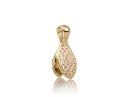 Sparkling Paauksuotas PENG02 kubinio cirkonio pakabukas