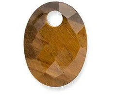 Sparkling Oval tiger eye pendant PENGEM09-MO