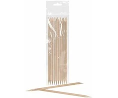 STALEKS Oranžinis Expert manikiūro lazdelės (Wooden Stick) 150 mm