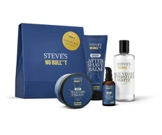Steves No Bullt Steve's Gift set Shaving Box Mėlyna Velvet