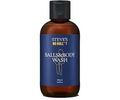 Steves No Bullt Steve's Dušo želė intymioms vietoms ir visam kūnui No Bull***t (Balls &amp; Kūno prausiklis) 100 ml