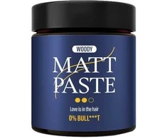 Steve's Matinė plaukų pasta su vidutine fiksacija (Matt Paste) 90 g