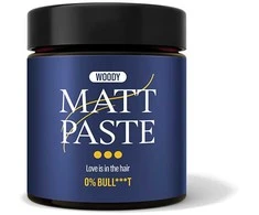 Steve's Matinį efektą suteikianti plaukų pasta, stipri (Matt Paste) 90 g