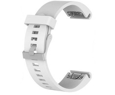 Strap Garmin Fenix ​​5S, 5S Plus, 6S, 6S Pro - Baltas