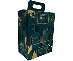 Sweet Home Collection Gift set of aroma diffuser with candle Fresh Forest