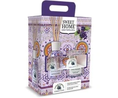 Sweet Home Collection Gift set of aroma diffuser with candle Elderberry Flowers