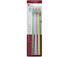 Swissdent Whitening Soft Verbier Dantų šepetėlis 2 + 1 FREE