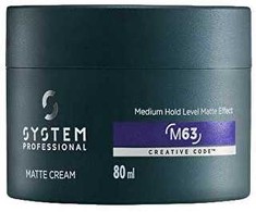 System Professional Formuojantis kremas vyrams Matte Kreminis 80 ml