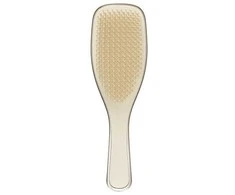 Tangle Teezer Hair brush Ultimate Detangler Straight &amp; Skirtas garbanotiems plaukams Chrome Neo Gold