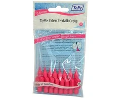 TEPE originalūs rožiniai siūlai, 0 dydžio, 0,4 mm, 8 vnt.