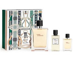 "Hermès Terre d'Hermès" tualetinis vanduo vyrams 100 ml Kalėdinis rinkinys