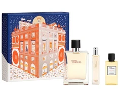 Hermes Terre d'Hermes EDT rinkinys vyrams (EDT 100 ml + Dušo želė 40 ml + EDT 15 ml)