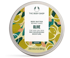 „The Body Shop“ kūno sviestas labai sausai odai, alyvuogių skonio (kūno sviestas), 200 ml