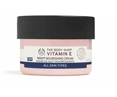 The Body Shop Vitamin E maitininantis Night Kreminis 72H 50 ml