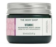The Body Shop Vitamin E maitininantis Night Kreminis 72H 50 ml