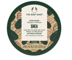 The Body Shop Shea Hair Mask sviestmedžių atkuriamoji plaukų kaukė, 240 ml
