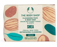 The Body Shop Shea valomasis veido ir kūno juostos muilas