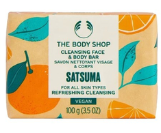 „The Body Shop Satsuma“ valomasis veido ir kūno muilas