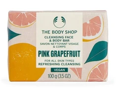 The Body Shop Rožinė Grapefruit Face and Body Bar Soap (Cleansing Face &amp; Body Bar) 100 g